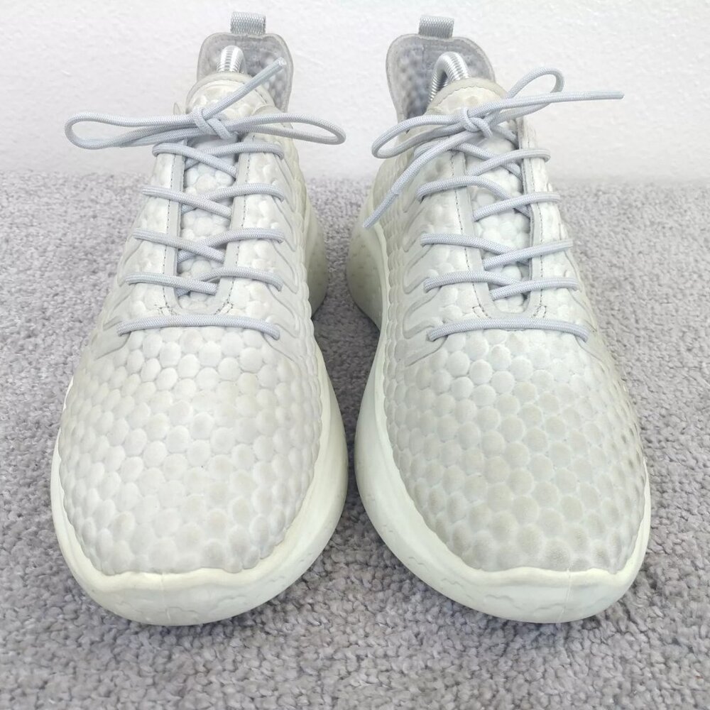 Ecco Therap Womens 39 EU Shoes Concrete Gray Lace Up Comfort Sneakers Low Top - Picture 5 of 11